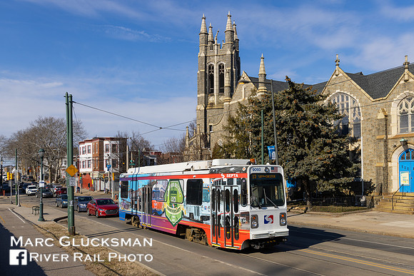 SEPTA SPAX 9093, 58-Chester, Philadelphia, Pennsylvania
