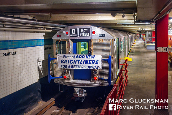 MTA NYCT Subway R-32 3360, Transit Museum, Brooklyn, New York