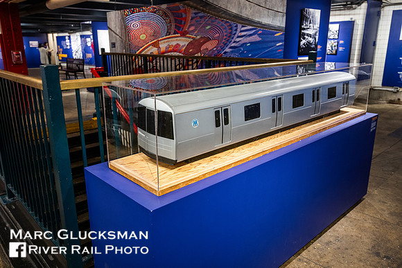 Bombardier R110B in the NYTM, Court Street Station, Brooklyn, New York