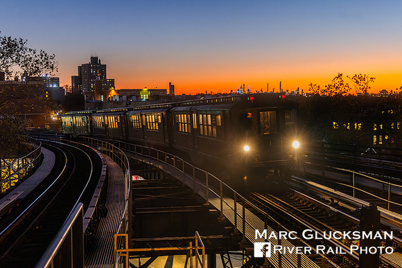 MTA NYCT Subway/NYTM Lo-V, Gun Hill Road, Bronx, New York