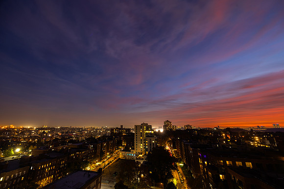 Sunset, New York City