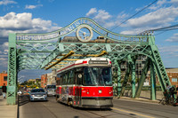 TTC 4005, Riverside Bridge, Toronto, Ontario