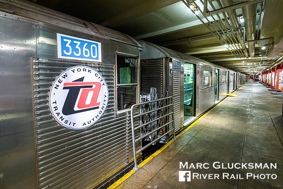 MTA NYCT Subway R-32 3360, Transit Museum, Brooklyn, New York