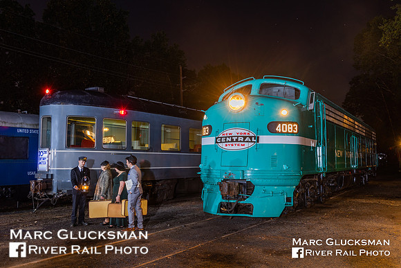NYC 4083 and Hickory Creek, URHS, Boonton, New Jersey