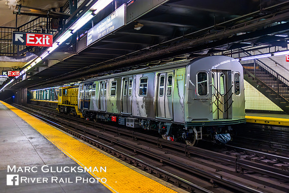 MTA NYCT Subway R-77/50T 898 R211A 4309, 181 Street, New York, New York