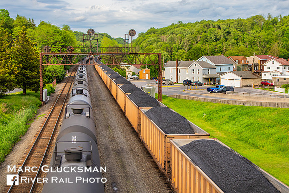 Norfolk Southern 65E and 776, Summerhill, Pennsylvania