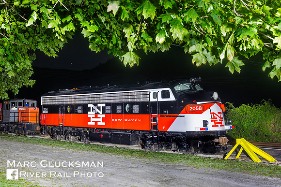 WEBX 2058, Berkshire Scenic Railway Museum, Lenox, Massachusetts