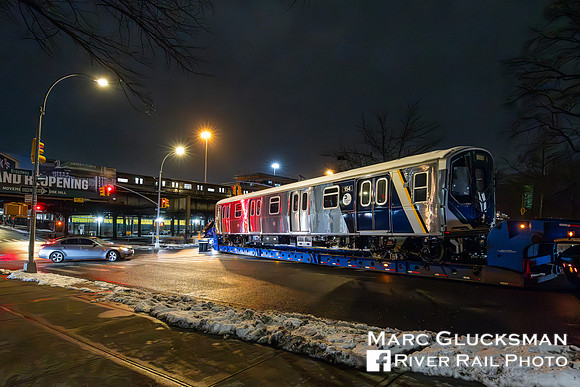 MTA Staten Island Railway 154 R-211S, Bronx, New York