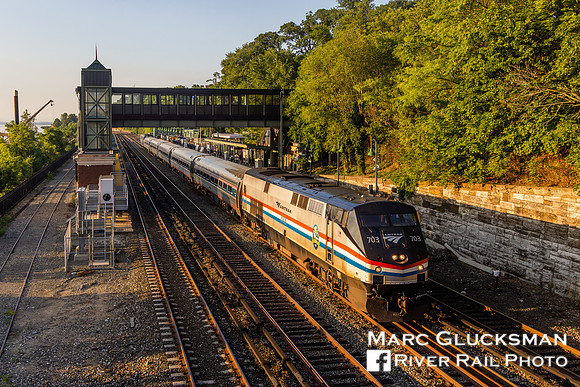 Amtrak 1246 "Berkshire Flyer", AMTK 713-108, Bronx, New York