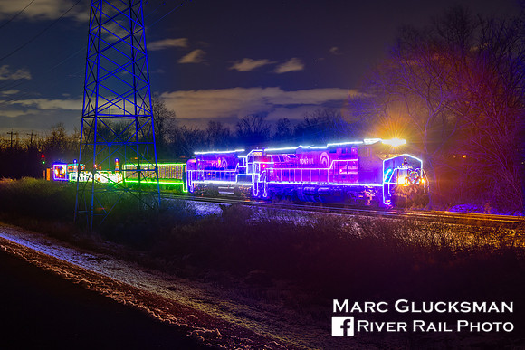 Conrail Shared Assets, Annual Holiday Train, Bound Brook, NJ