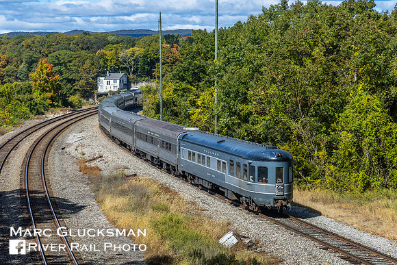 Amtrak Train 233, URHS NYC "Hickory Creek", Oscawana, Croton, New York