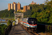 Amtrak 48 AMTK 710, Spuyten Duyvil Bridge, New York, New York