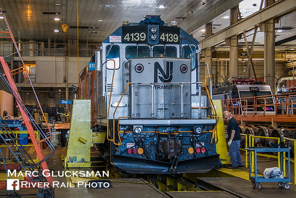 NJTR 4139, Meadowlands Maintenance Complex, Kearny, New jersey