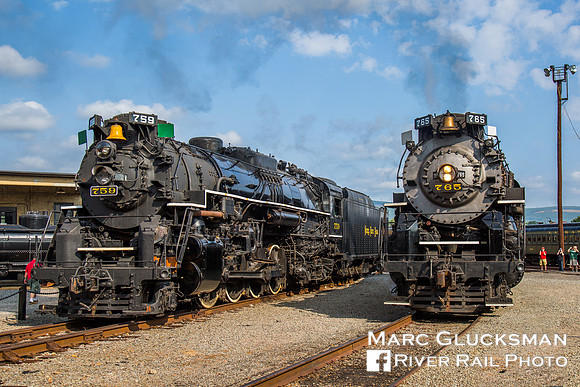 NKP 759 and 765, Steamtown NHS, Scranton, Pennsylvania