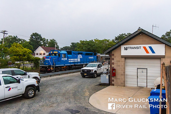 NJT Atlantic City Line, NJTR 4208, Hammonton, New Jersey