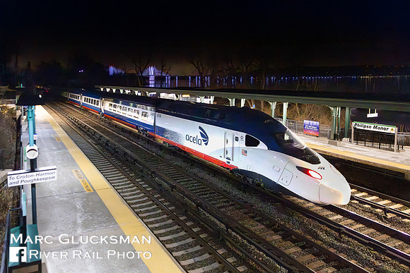 Amtrak/Alstom Acela 2, AMTK 2135, Philipse Manor, New York