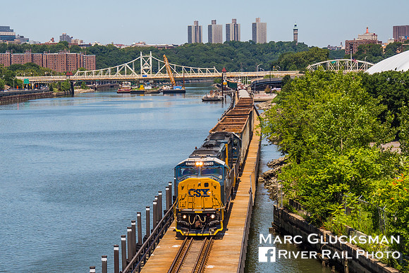 CSX Q701, Oak Point Link, Bronx, New York