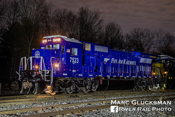 Pan Am Railways MEC 7523, Rotterdam, New York