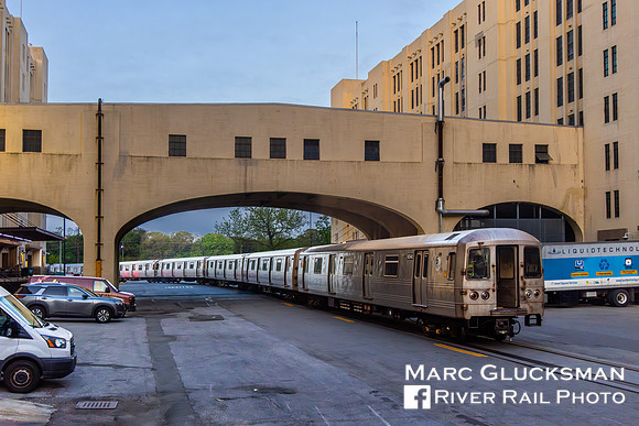 NYNJ Rail, NYCT R46s, Brooklyn Army Terminal, Brooklyn, New York
