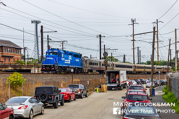 NJT Atlantic City Line, NJTR 4208, Philadelphia, Pennsylvania