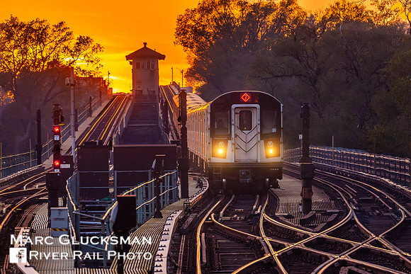 MTA NYCT Subway 7865, Mets-Willets Point Station, Flushing, Queens, New York