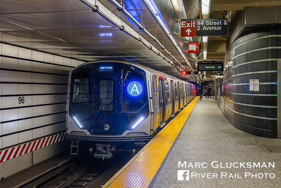 MTA NYCT Subway, R-211A 96-Lexington, New York, New York