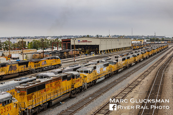 UP Dolores Locomotive Facility, Carson, California