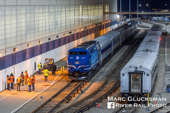MNR Employee Holiday Train, MNCW 214, Croton Harmon