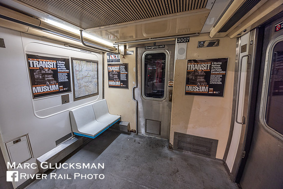 Bombardier R110B in the NYTM, Court Street Station, Brooklyn, New York